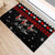 Chicken Farm Christmas Rubber Doormat Xmas Holiday Patterns - Wonder Print Shop