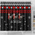 Chicken Farm Christmas Shower Curtain Xmas Holiday Patterns - Wonder Print Shop