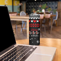 Chicken Farm Christmas Skinny Tumbler Xmas Holiday Patterns - Wonder Print Shop