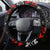 Chicken Farm Christmas Steering Wheel Cover Xmas Holiday Patterns - Wonder Print Shop