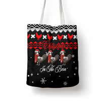 Chicken Farm Christmas Tote Bag Xmas Holiday Patterns - Wonder Print Shop