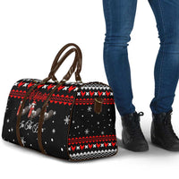 Chicken Farm Christmas Travel Bag Xmas Holiday Patterns - Wonder Print Shop