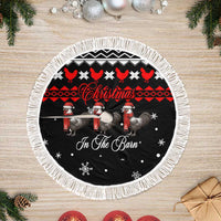 Chicken Farm Christmas Tree Skirt Xmas Holiday Patterns - Wonder Print Shop