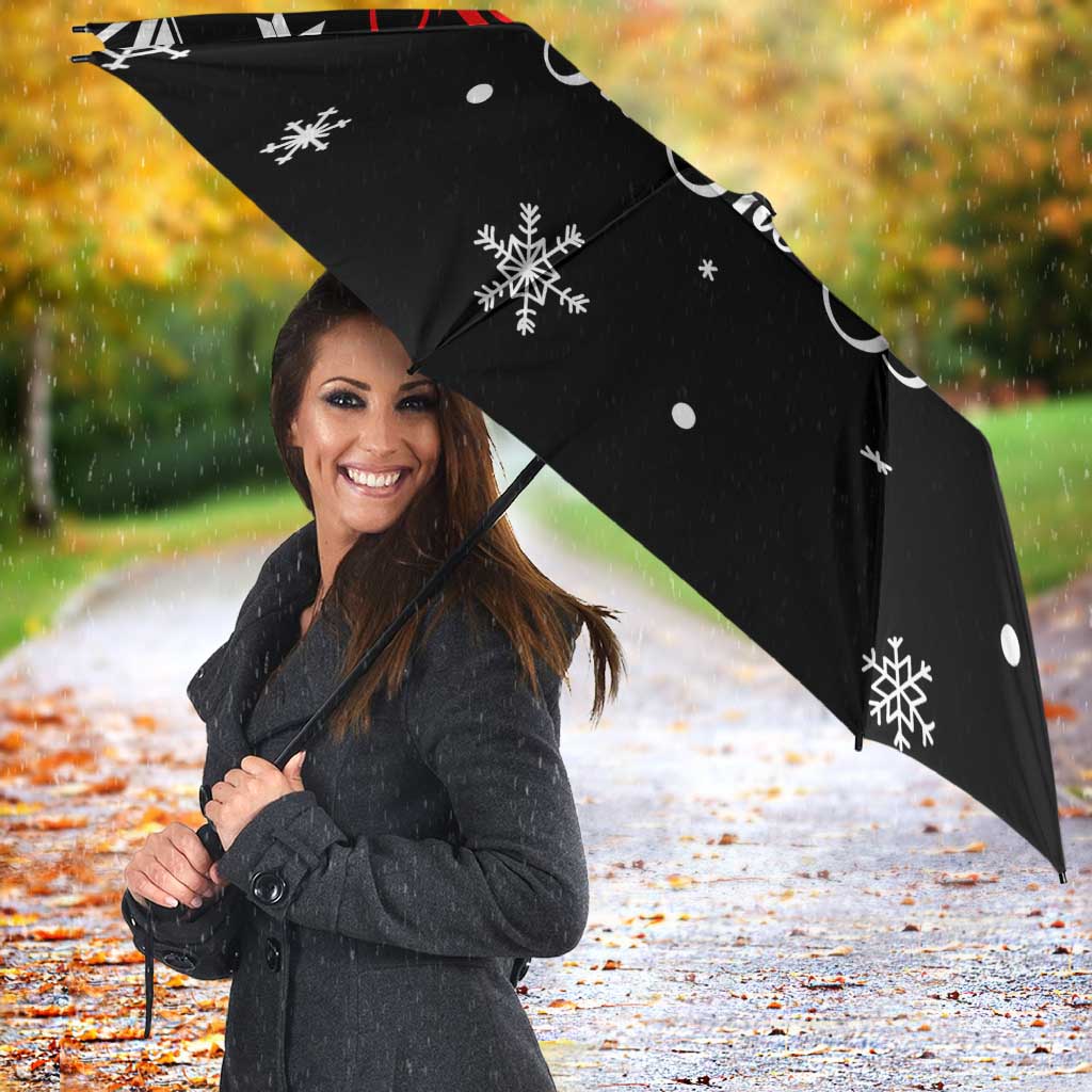 Chicken Farm Christmas Umbrella Xmas Holiday Patterns - Wonder Print Shop