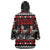 Chicken Farm Christmas Wearable Blanket Hoodie Xmas Holiday Patterns - Wonder Print Shop