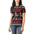 Chicken Farm Christmas Women Polo Shirt Xmas Holiday Patterns - Wonder Print Shop
