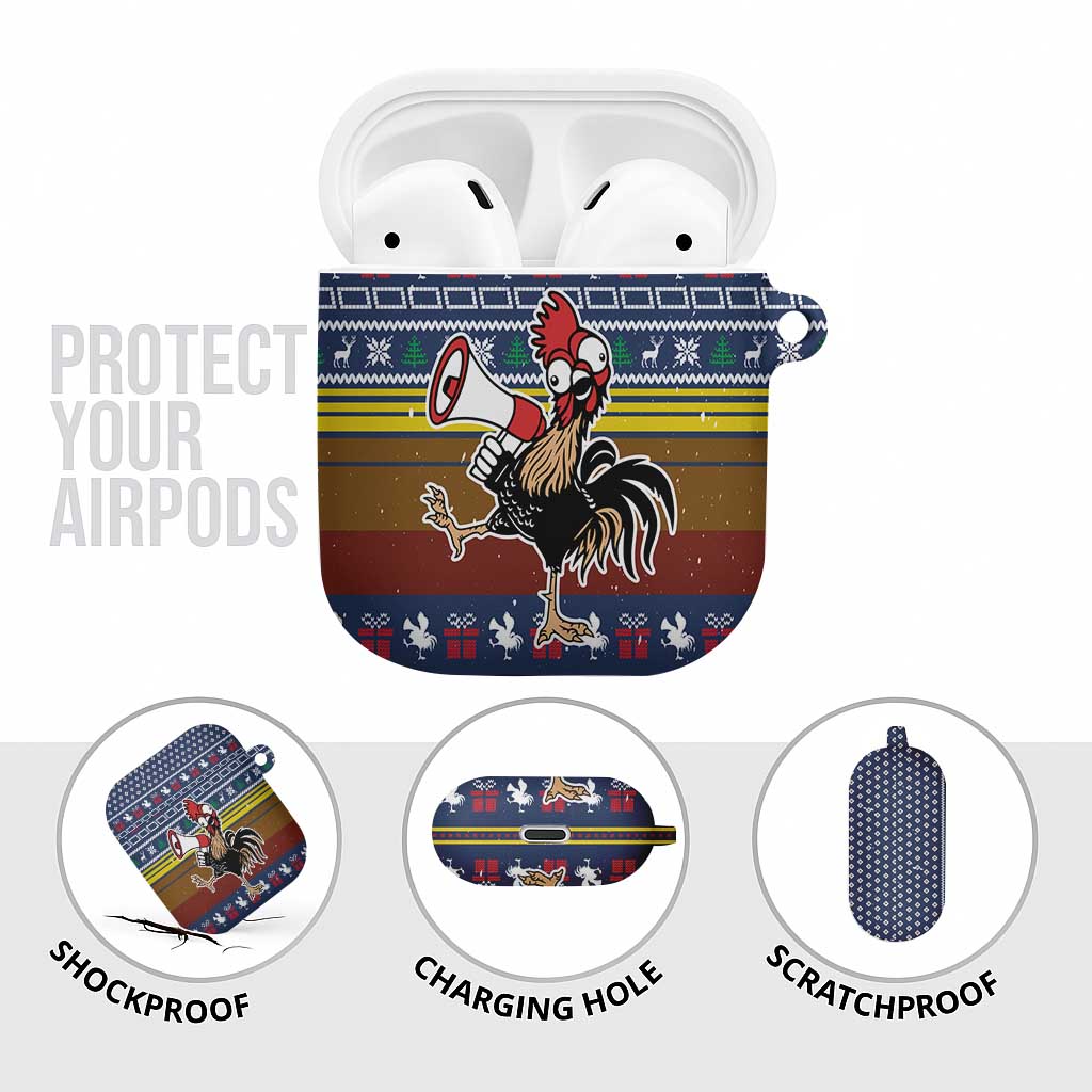 Chicken It Twice Christmas AirPods Case Xmas Holiday Patterns - Wonder Print Shop