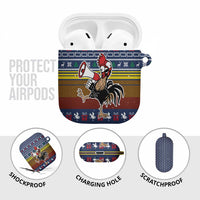Chicken It Twice Christmas AirPods Case Xmas Holiday Patterns - Wonder Print Shop