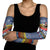 Chicken It Twice Christmas Arm Sleeves Xmas Holiday Patterns - Wonder Print Shop