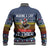 Chicken It Twice Christmas Baseball Jacket Xmas Holiday Patterns - Wonder Print Shop