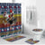 Chicken It Twice Christmas Bathroom Set Xmas Holiday Patterns - Wonder Print Shop