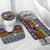 Chicken It Twice Christmas Bathroom Set Xmas Holiday Patterns - Wonder Print Shop