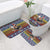 Chicken It Twice Christmas Bathroom Set Xmas Holiday Patterns - Wonder Print Shop