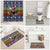 Chicken It Twice Christmas Bathroom Set Xmas Holiday Patterns - Wonder Print Shop