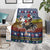 Chicken It Twice Christmas Blanket Xmas Holiday Patterns - Wonder Print Shop