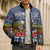 Chicken It Twice Christmas Bomber Puffer Jacket Xmas Holiday Patterns - Wonder Print Shop