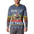 Chicken It Twice Christmas Button Sweatshirt Xmas Holiday Patterns - Wonder Print Shop