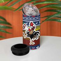 Chicken It Twice Christmas 4 in 1 Can Cooler Tumbler Xmas Holiday Patterns - Wonder Print Shop