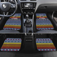 Chicken It Twice Christmas Car Mats Xmas Holiday Patterns - Wonder Print Shop