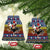 Chicken It Twice Christmas Ceramic Ornament Xmas Holiday Patterns - Wonder Print Shop
