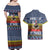 Chicken It Twice Christmas Couples Matching Off Shoulder Maxi Dress and Hawaiian Shirt Xmas Holiday Patterns - Wonder Print Shop