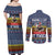 Chicken It Twice Christmas Couples Matching Off Shoulder Maxi Dress and Long Sleeve Button Shirt Xmas Holiday Patterns - Wonder Print Shop