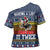 Chicken It Twice Christmas Cross Shoulder Shirt Xmas Holiday Patterns - Wonder Print Shop