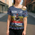Chicken It Twice Christmas Cross Shoulder Shirt Xmas Holiday Patterns - Wonder Print Shop