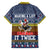 Chicken It Twice Christmas Family Matching Short Sleeve Bodycon Dress and Hawaiian Shirt Xmas Holiday Patterns - Wonder Print Shop