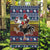 Chicken It Twice Christmas Garden Flag Xmas Holiday Patterns - Wonder Print Shop