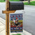 Chicken It Twice Christmas Garden Flag Xmas Holiday Patterns - Wonder Print Shop