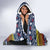 Chicken It Twice Christmas Hooded Blanket Xmas Holiday Patterns - Wonder Print Shop
