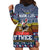 Chicken It Twice Christmas Hoodie Dress Xmas Holiday Patterns - Wonder Print Shop