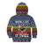 Chicken It Twice Christmas Kid Hoodie Xmas Holiday Patterns - Wonder Print Shop