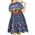 Chicken It Twice Christmas Kid Short Sleeve Dress Xmas Holiday Patterns - Wonder Print Shop