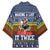 Chicken It Twice Christmas Kimono Xmas Holiday Patterns - Wonder Print Shop