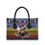 Chicken It Twice Christmas Leather Bag Xmas Holiday Patterns - Wonder Print Shop