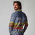 Chicken It Twice Christmas Long Sleeve Polo Shirt Xmas Holiday Patterns - Wonder Print Shop