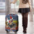 Chicken It Twice Christmas Luggage Cover Xmas Holiday Patterns - Wonder Print Shop