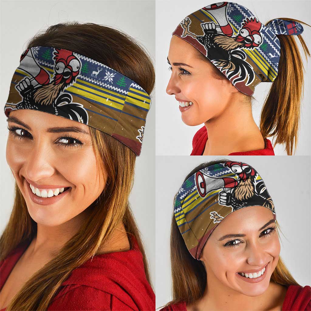 Chicken It Twice Christmas Neck Gaiter Xmas Holiday Patterns - Wonder Print Shop
