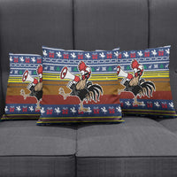 Chicken It Twice Christmas Pillow Cover Xmas Holiday Patterns - Wonder Print Shop
