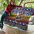 Chicken It Twice Christmas Quilt Xmas Holiday Patterns - Wonder Print Shop