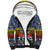 Chicken It Twice Christmas Sherpa Hoodie Xmas Holiday Patterns - Wonder Print Shop