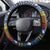 Chicken It Twice Christmas Steering Wheel Cover Xmas Holiday Patterns - Wonder Print Shop