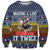 Chicken It Twice Christmas Sweatshirt Xmas Holiday Patterns - Wonder Print Shop