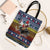 Chicken It Twice Christmas Tote Bag Xmas Holiday Patterns - Wonder Print Shop