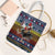 Chicken It Twice Christmas Tote Bag Xmas Holiday Patterns - Wonder Print Shop