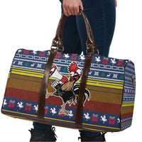 Chicken It Twice Christmas Travel Bag Xmas Holiday Patterns - Wonder Print Shop