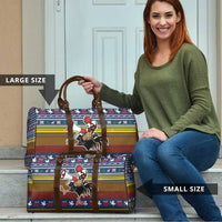 Chicken It Twice Christmas Travel Bag Xmas Holiday Patterns - Wonder Print Shop