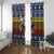 Chicken It Twice Christmas Window Curtain Xmas Holiday Patterns - Wonder Print Shop